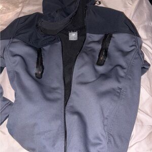 New Balance Men's Black and Gray Performance Jacket